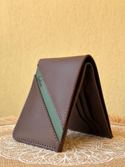 NobleFold Wallet - Brown in Green
