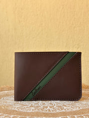 NobleFold Wallet - Brown in Green
