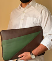 Noble Sleeve - Brown in Green