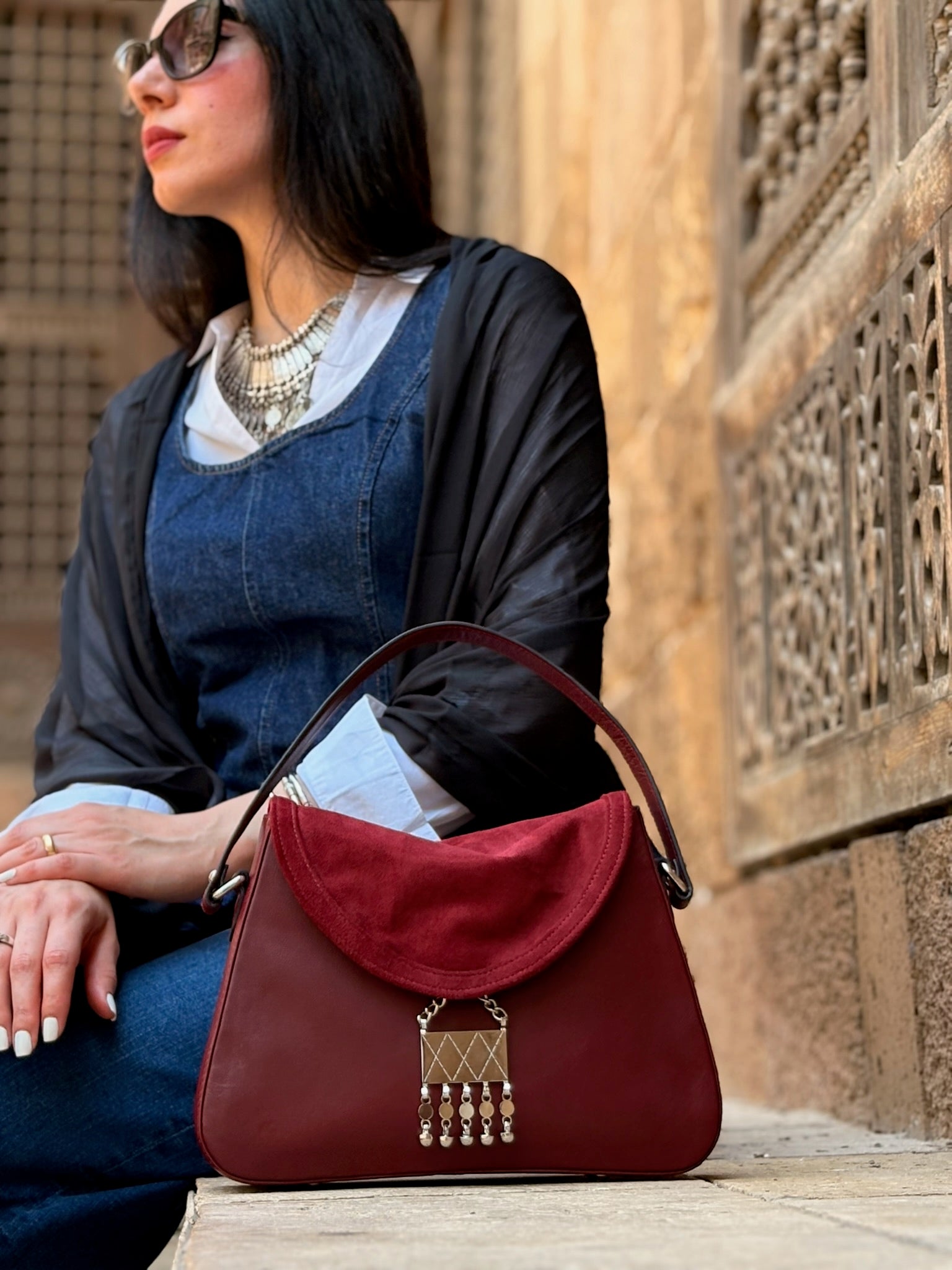 Galila - Reddish Burgundy