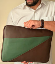 Noble Sleeve - Brown in Green