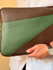 Noble Sleeve - Brown in Green