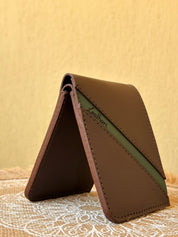 NobleFold Wallet - Brown in Green