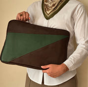 Noble Sleeve - Brown in Green (Unisex)