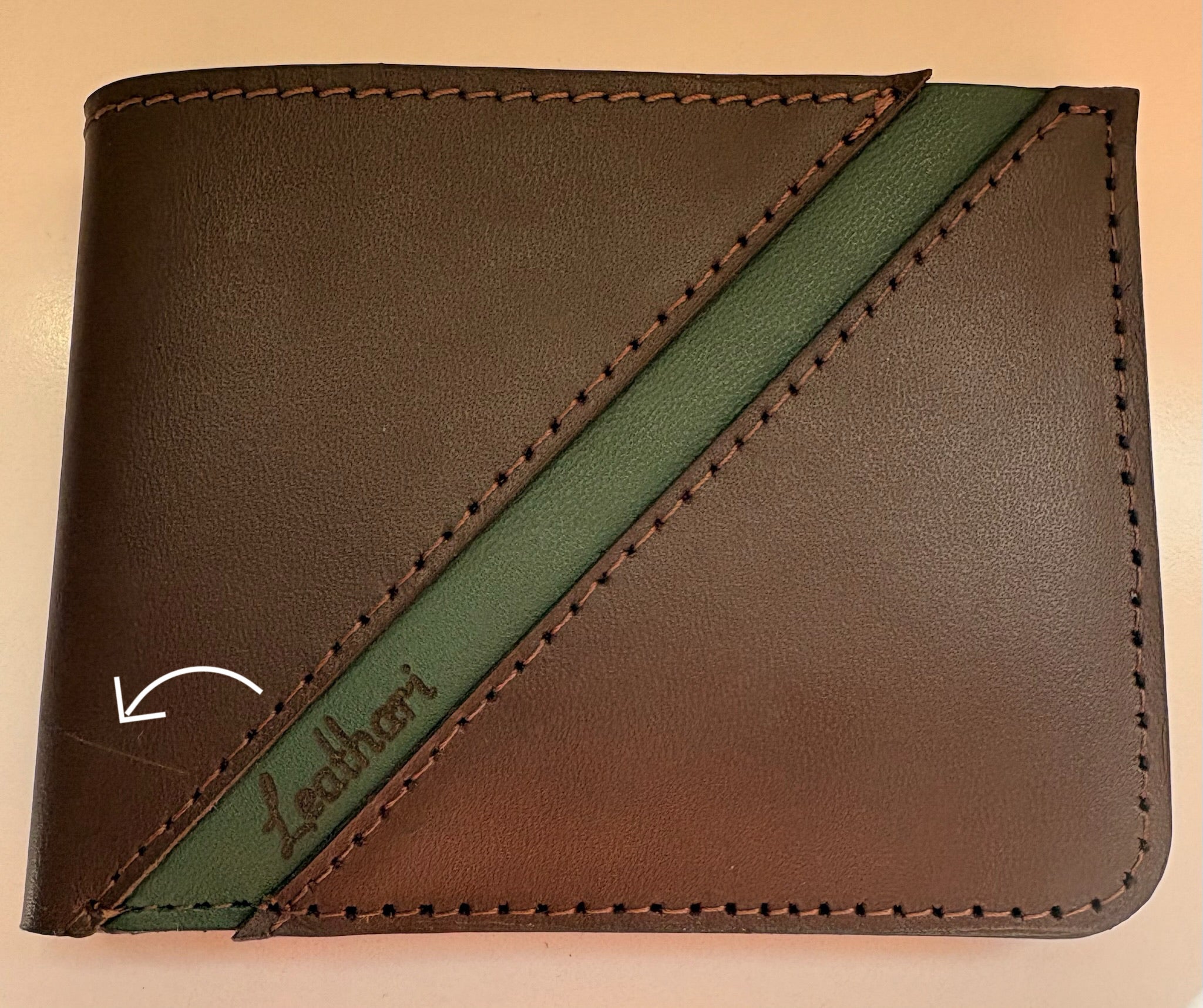 Noble Fold - Brown in Green Outlet